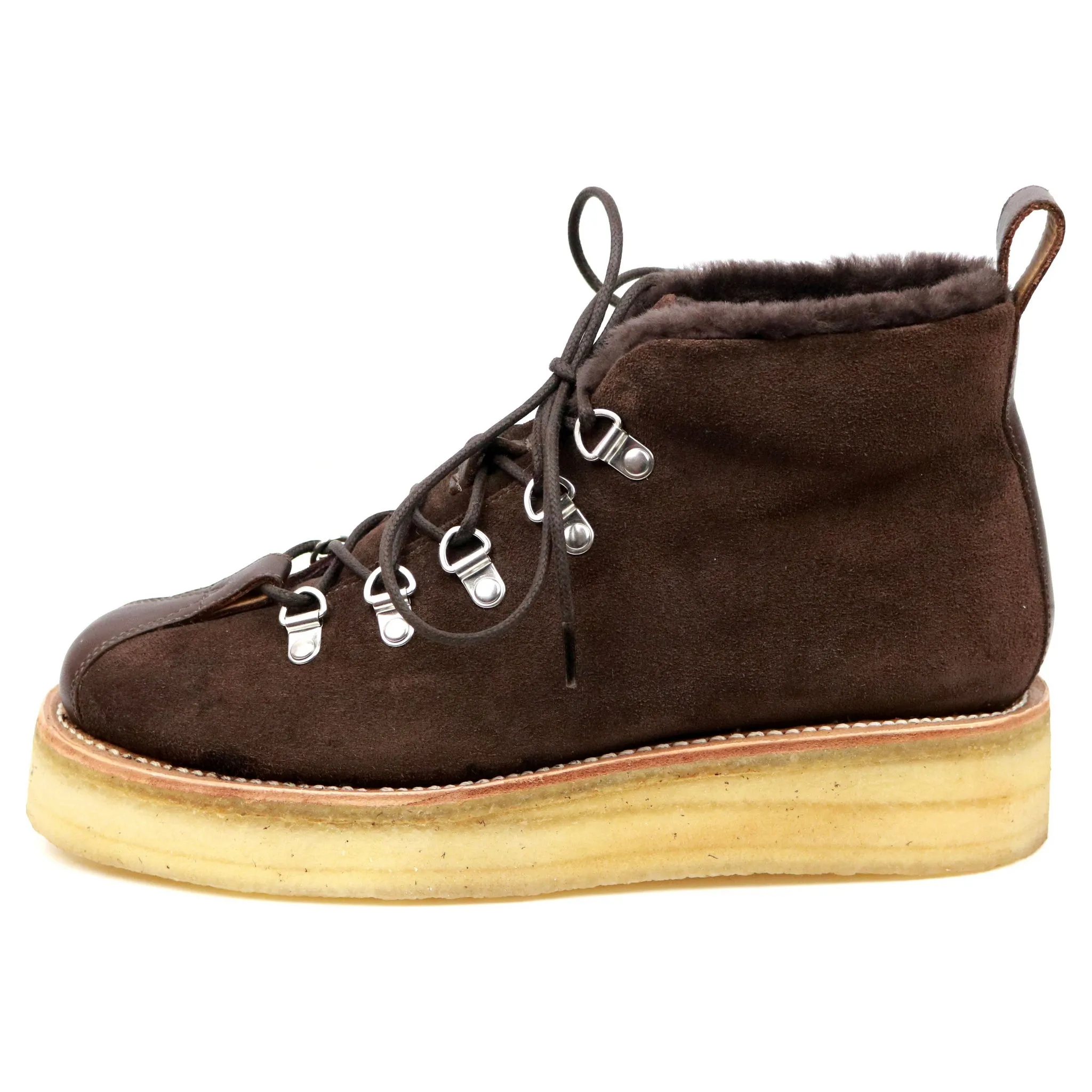 Women's 'Bridget' Brown Suede Hiker Boots UK 4