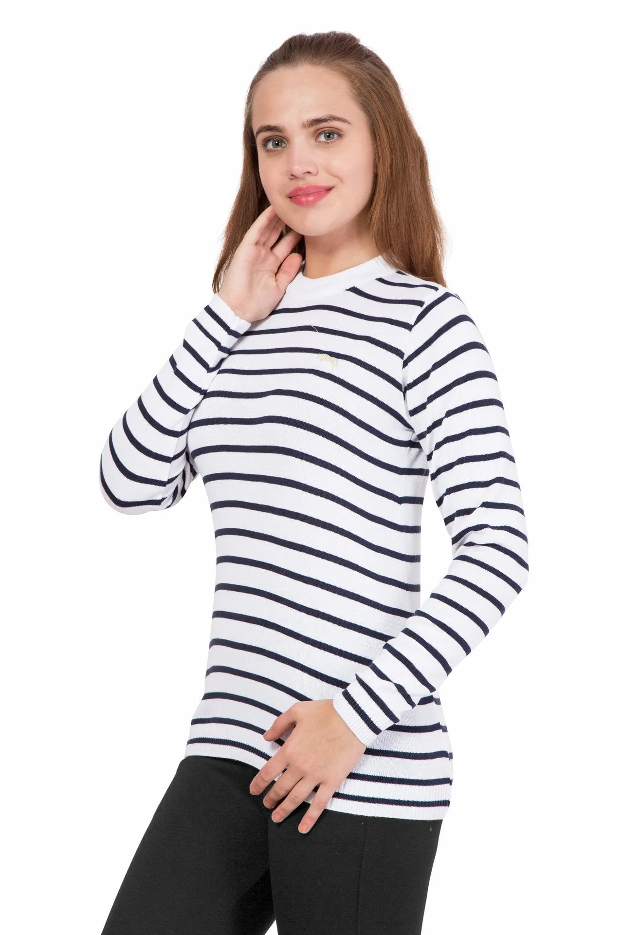 Womens Full Sleeves Cotton Casual Sweater