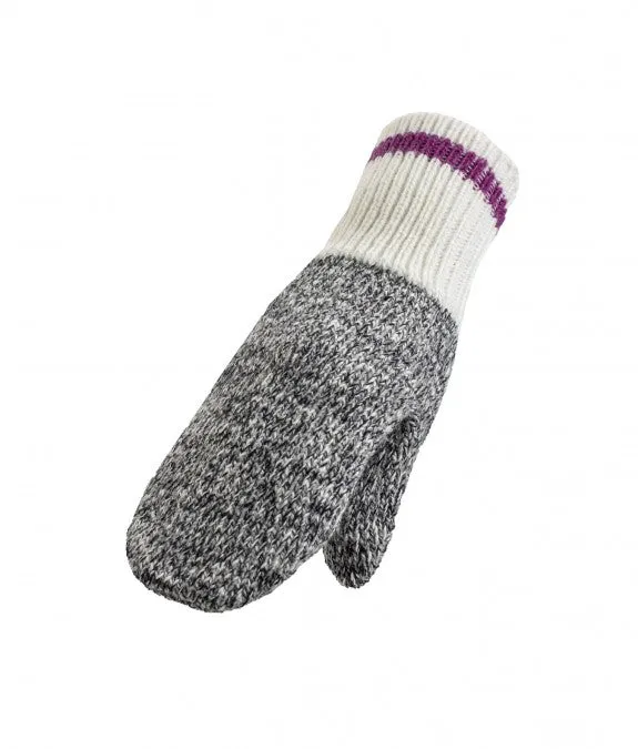 Womens Marled Mittens