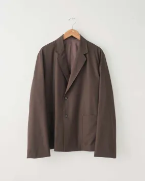 Wool Blazer - Brown