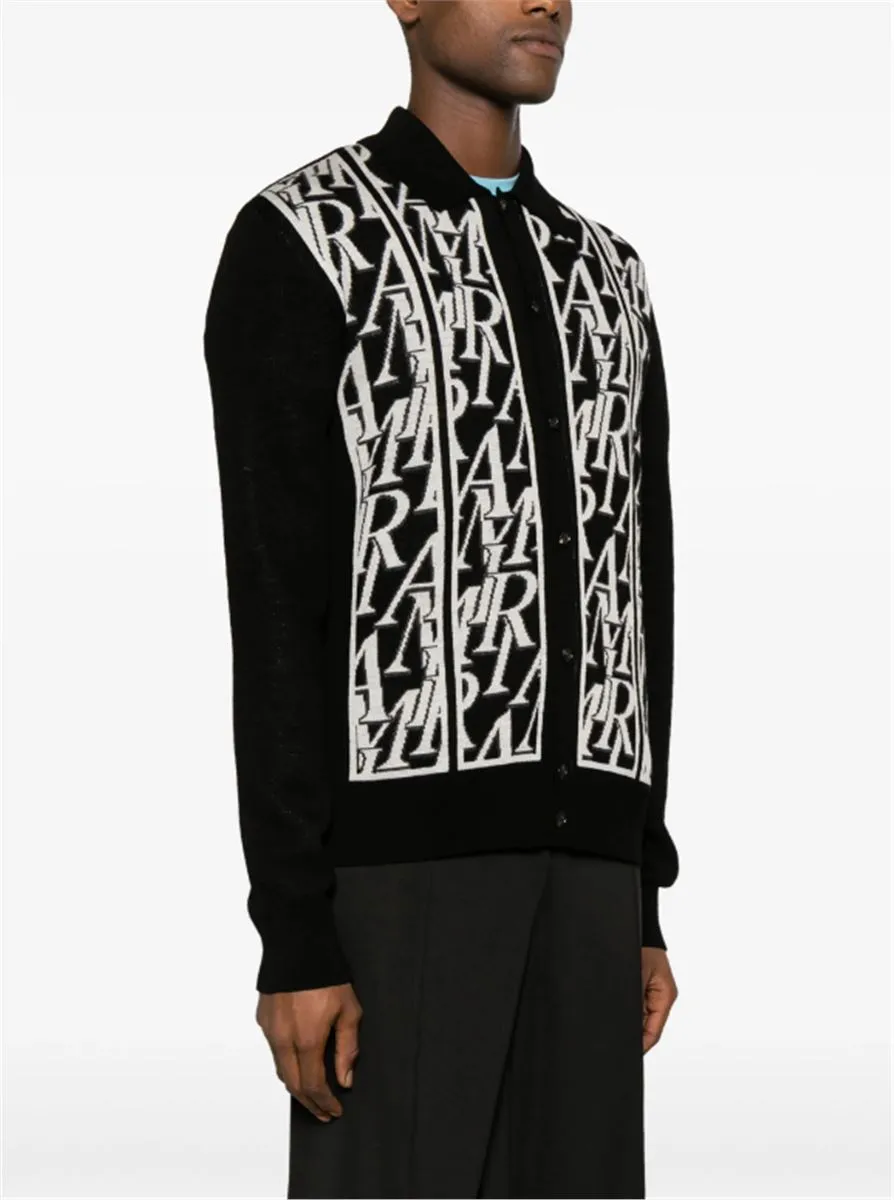 WOOL-JACQUARD CARDIGAN - REPEAT