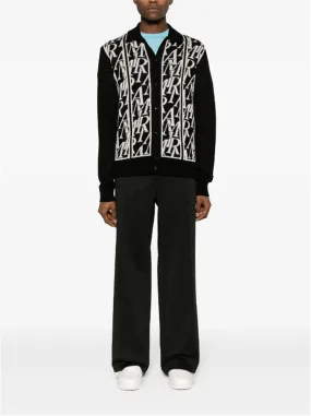 WOOL-JACQUARD CARDIGAN - REPEAT