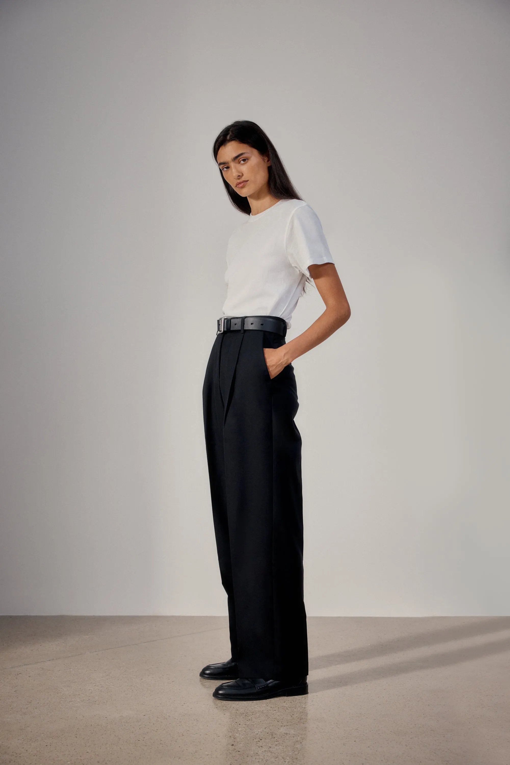 Wool Tailored Trouser by Daria