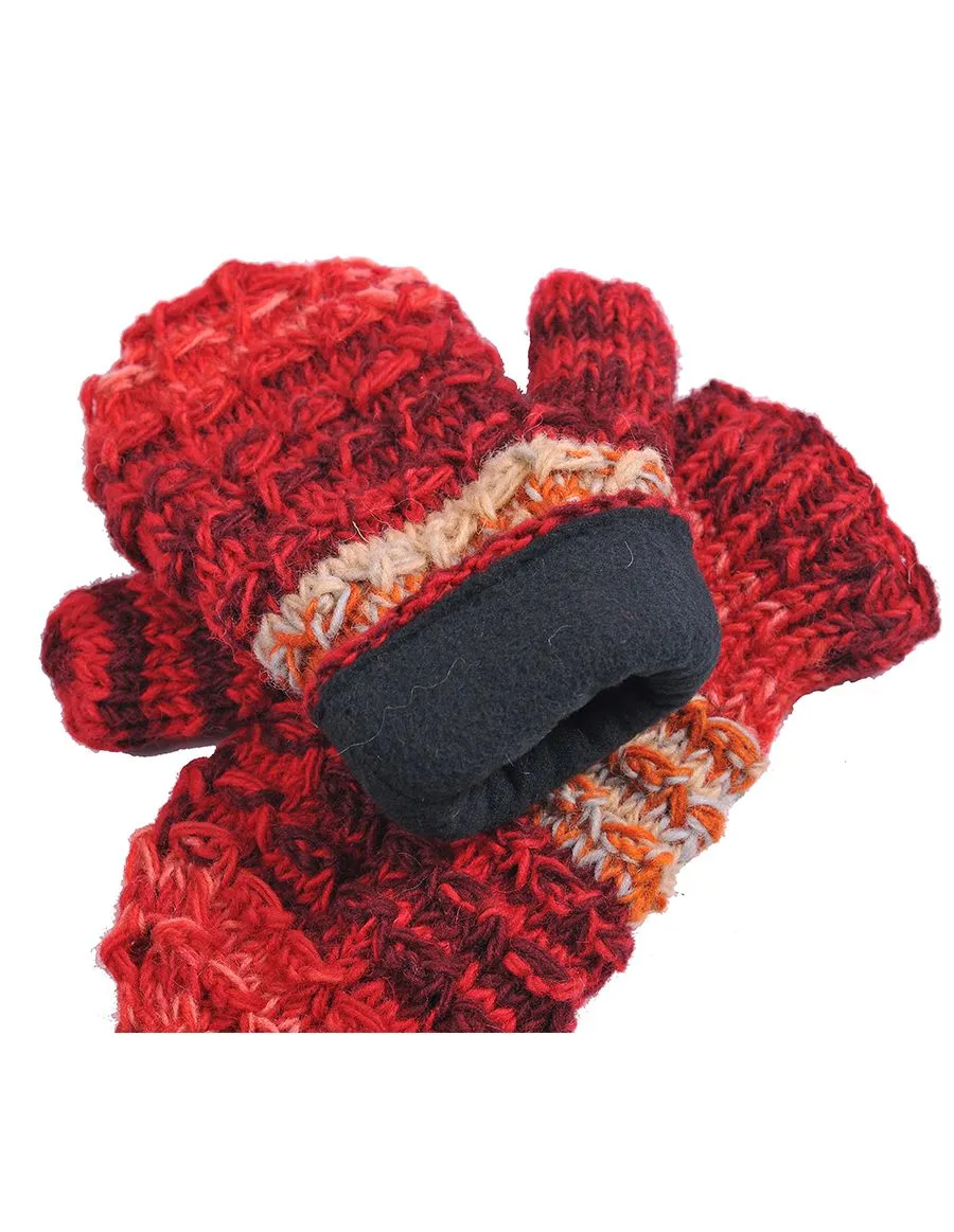 Woolen Mittens - Knitting Pattern and Wool Mitten Fashion Guide