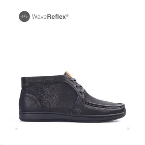 Yves Chukka Men's Shoes - Black Oiled Tumbled.