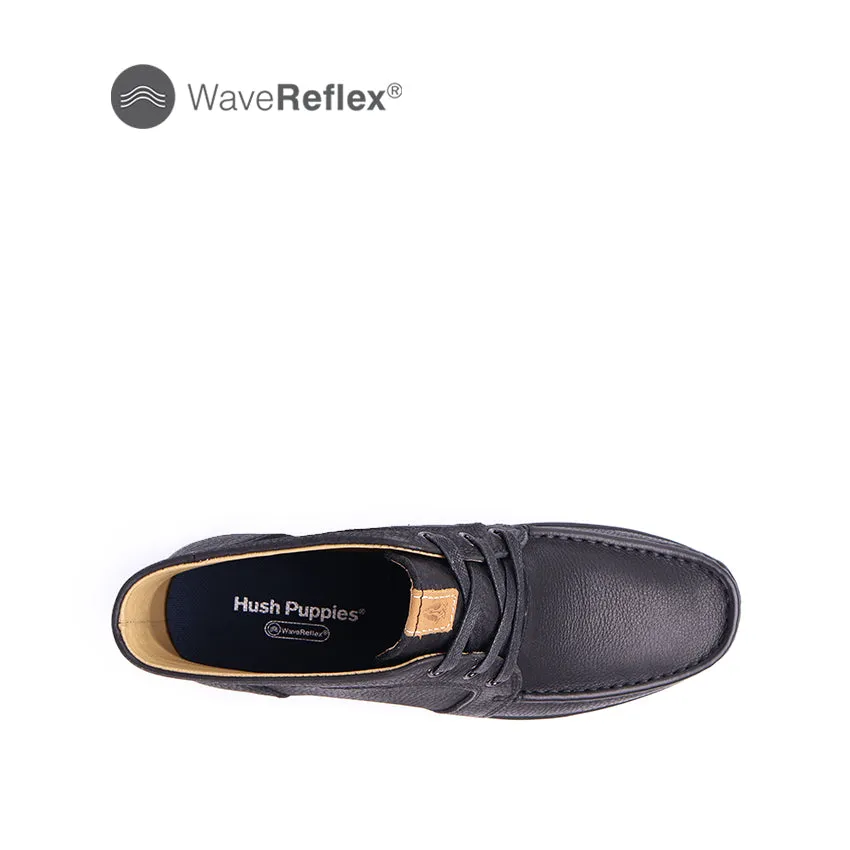 Yves Chukka Men's Shoes - Black Oiled Tumbled.