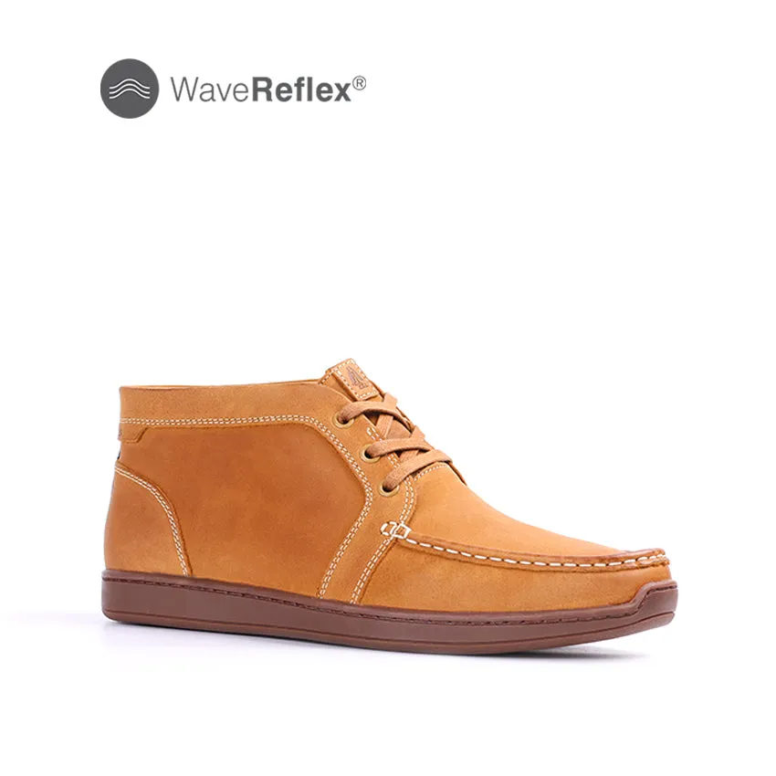 Yves Chukka Mustard Oiled Nubuck Shoes