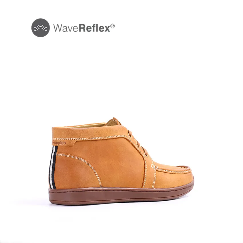 Yves Chukka Mustard Oiled Nubuck Shoes