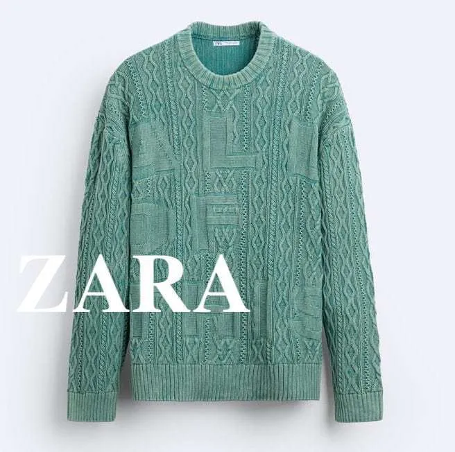 ZARA | Cable Knit Long Sleeve Vests & Gillets - Women's Fashion